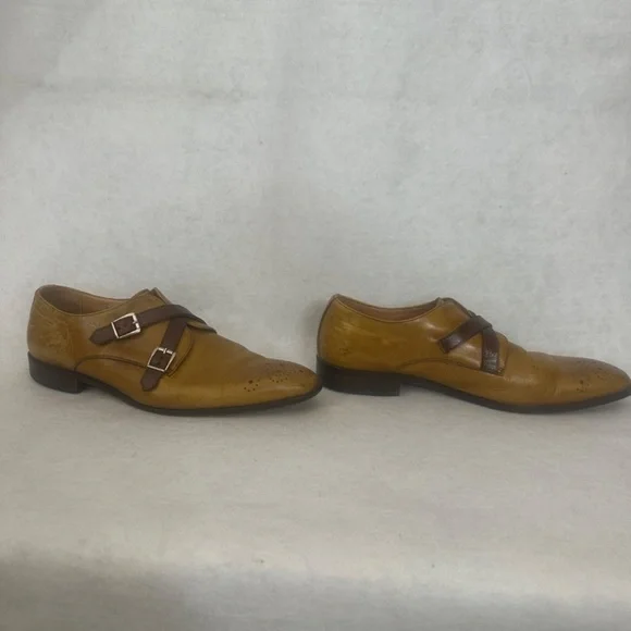 Paul Fredrick Slip Ons US size 9M Made in Italy Gently worn